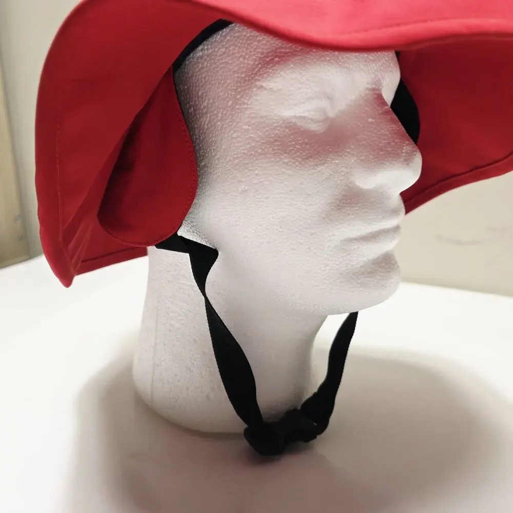 Helly Hansen Hellytech XP Sun Hat Women's Red Outdoor Hiking Hat Chinstrap